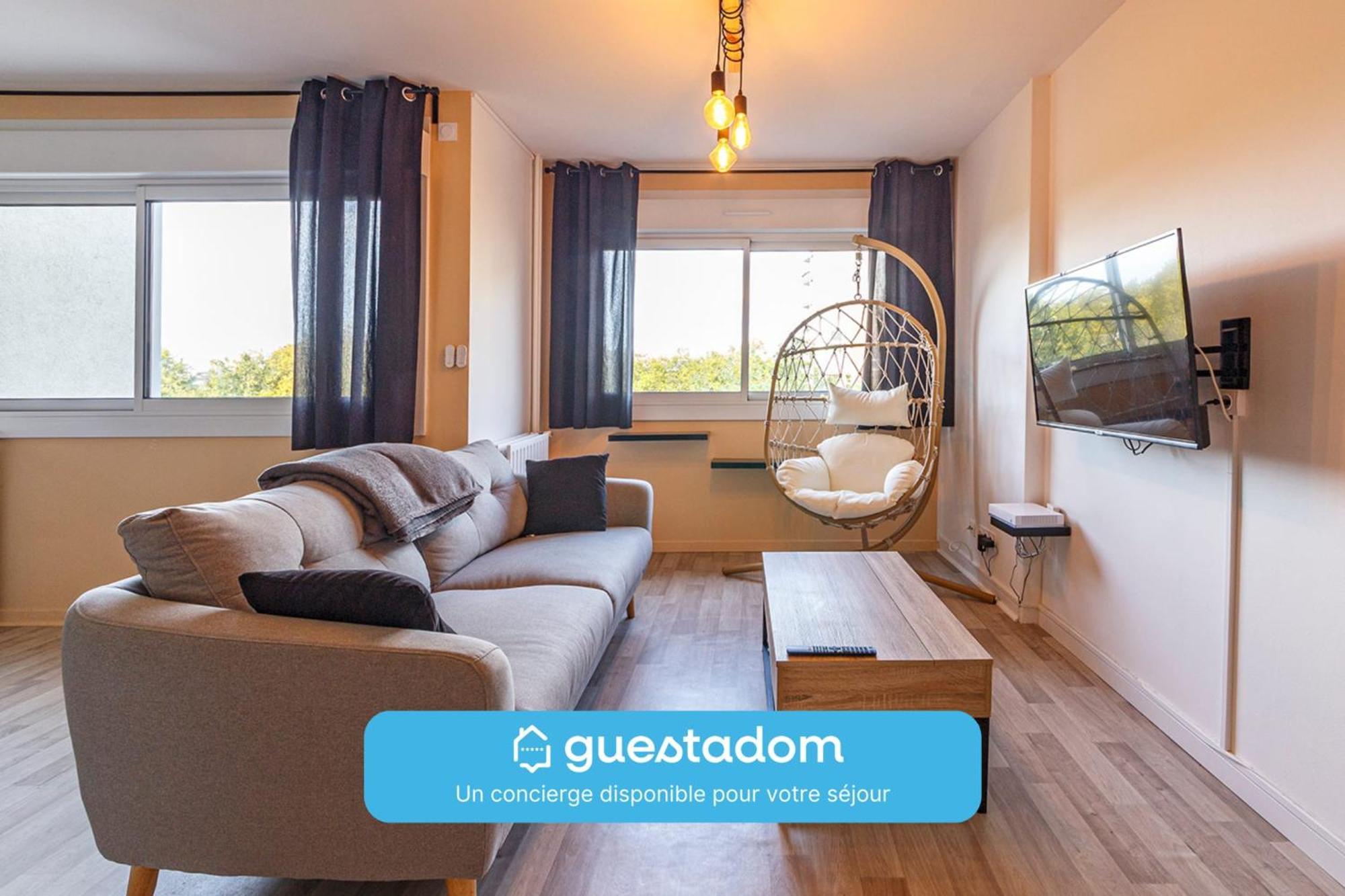 Appartement L'Oriole Wifi Parking à Angers Extérieur photo